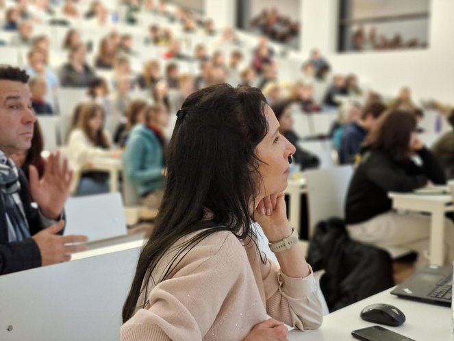 T.Fabian im Publikum