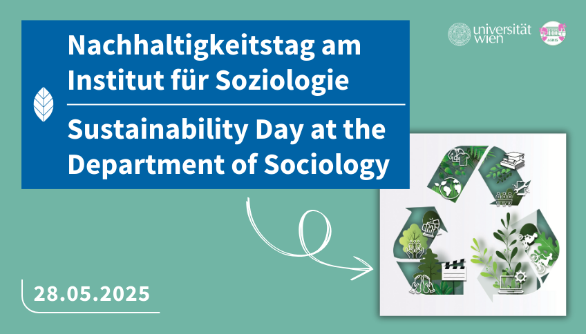 Nachhaltigkeitstag am Institut für Soziologie am 28.5.2025